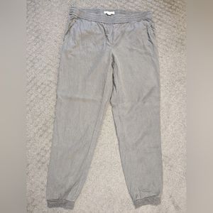 Ann Taylor LOFT Green Joggers Small